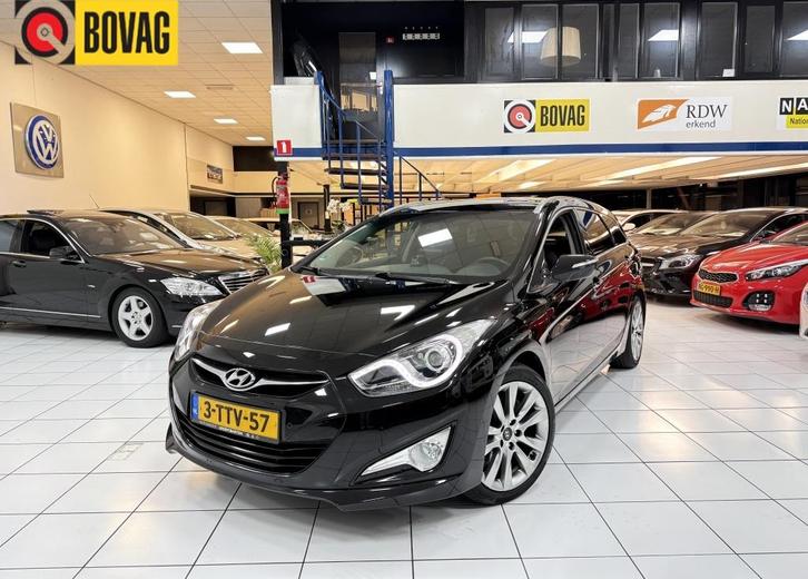 Hyundai i40 Wagon Bovag Garantie  1.6 GDI B. Go! Ed., Auto's, Hyundai, Bedrijf, i40, ABS, Achteruitrijcamera, Adaptieve lichten