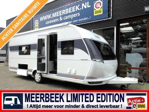 Hobby Prestige 560 WLU 2024 +AIRCO +MOVER +THULE, Caravans en Kamperen, Caravans, Particulier, tot en met 4, 1250 - 1500 kg, Rondzit