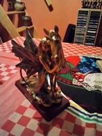 Beeld:meisje met Eenhoorn, Verzamelen, Beelden en Beeldjes, Ophalen, Nieuw, Dier