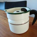 Emaille melkkoker, Antiek en Kunst, Ophalen of Verzenden