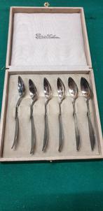 Koffie lepels verzilverd vintage paris zilver wellner, Ophalen of Verzenden