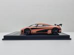 VMB Koenigsegg Agera RS "Gold/Carbon" Nr. 1/50 1:18 Nieuw, Hobby en Vrije tijd, Modelauto's | 1:18, Ophalen of Verzenden, Nieuw