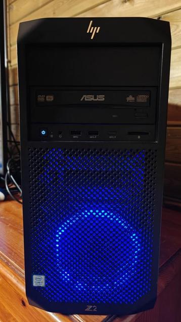 HP Gaming workstation PC BLUE LED Core i9 32GB GTX 1070TI  beschikbaar voor biedingen