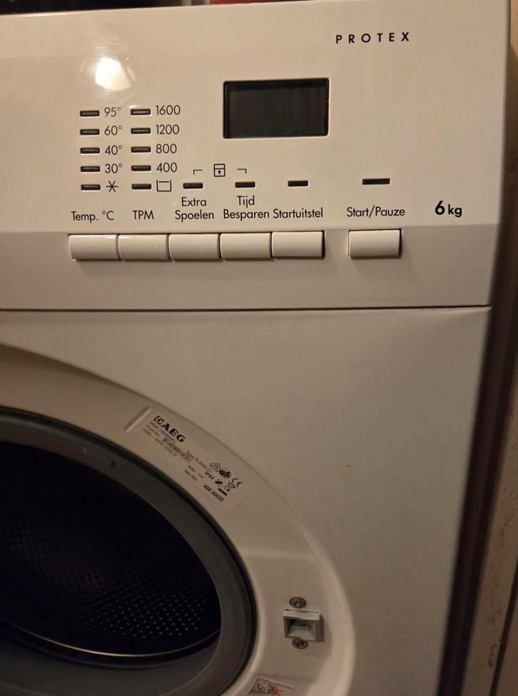 AEG ProTex Wasmachine – Goede staat – werkt perfect, Witgoed en Apparatuur, Wasmachines, Zo goed als nieuw, Voorlader, 6 tot 8 kg