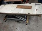 Heftafel ziekenhuis bed werktafel motorbrug, Ophalen, Gebruikt