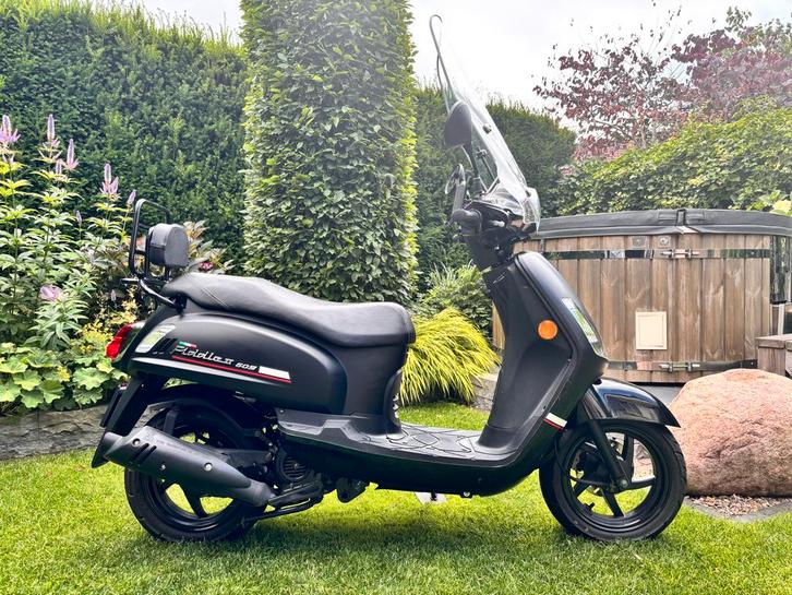 Scooter - SYM Fiddle II 50S - Mag vandaag weg voor €1.500!!!, Fietsen en Brommers, Scooters | SYM, Zo goed als nieuw, Fiddle, Maximaal 45 km/u