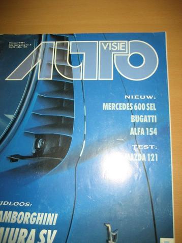 AV 91 5 Mercedes 600 SEL Alfa 155 Mazda 121 Lambo Miura SV beschikbaar voor biedingen
