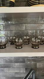 6 fumi glazen Mosel WJ Rozendaal Kristalunie Maastricht, Antiek en Kunst, Antiek | Glas en Kristal, Ophalen of Verzenden