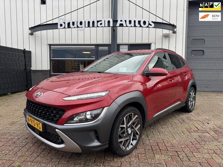 Hyundai Kona 1.6 GDI HEV Fashion, Auto's, Hyundai, Bedrijf, Te koop, Kona, ABS, Achteruitrijcamera, Adaptive Cruise Control, Airbags