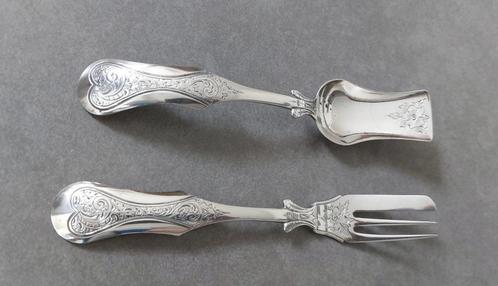 *Zilver Gembercouvert 1855, Antiek en Kunst, Antiek | Goud en Zilver, Zilver, Ophalen of Verzenden