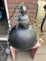 Industriële hanglamp Steinhauer Ø42cm – goed werkend, Ophalen, Gebruikt, Industriële sfeervolle lamp, Glas
