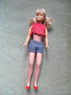 Vintage  barbie Bl, Scooter in outfit mattel 1965, Verzenden, Gebruikt, Pop