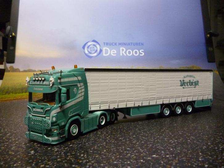 Tekno Scania Next Gen Verbist met certificaat, Hobby en Vrije tijd, Modelauto's | 1:50, Zo goed als nieuw, Bus of Vrachtwagen