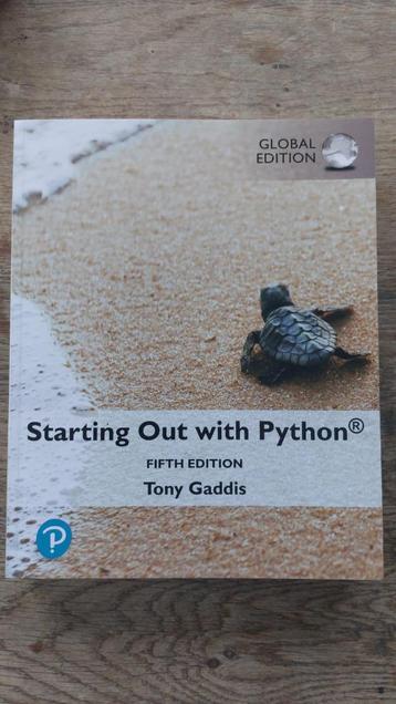 Starting Out with Python beschikbaar voor biedingen