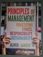 Studieboek  Principles of management practicing ethics resp., Ophalen of Verzenden, Zo goed als nieuw, WO