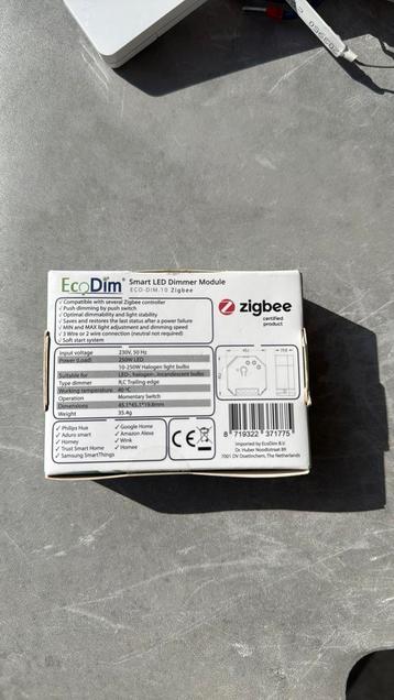 Ecodim 10 zigbee ( hue google alexa ) beschikbaar voor biedingen