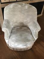 2 fauteuils met en lage zit, Huis en Inrichting, Stoelen, Ophalen, Gebruikt, Eén