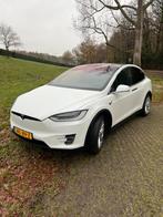 Tesla Model X 2017 75D, Auto's, Automaat, Model X, Zwart, Wit