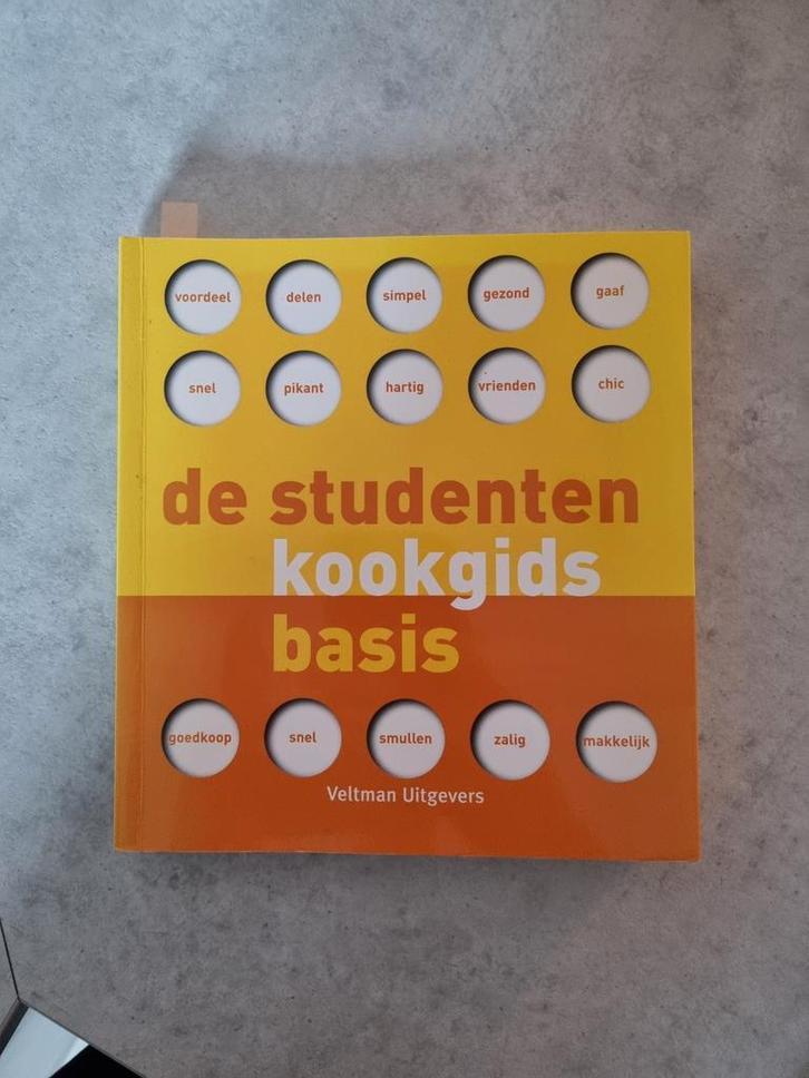De studentenkookgids basis, Boeken, Kookboeken, Zo goed als nieuw, Ophalen of Verzenden