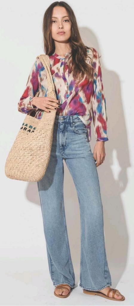 Isabel Marant spijkerbroek maat 36 Lonneke Nooteboom, Kleding | Dames, Spijkerbroeken en Jeans, Zo goed als nieuw, W28 - W29 (confectie 36)