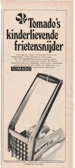 Retro reclame 1969 Tomado frietsnijder patatsnijder, Verzenden, Overige typen