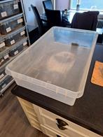 Losse tubbs met aluminium geleiderail., Ophalen, Zo goed als nieuw, Terrarium of Paludarium