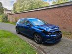 Seat leon 1.5 tsi 2019 led panorama virtual voorschade, Auto diversen, Ophalen, Blauw, Handgeschakeld, Benzine