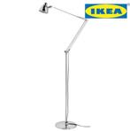 Vloerlampen Ikea ANTIFONI met nieuwe GU40 in doos / huismerk, 150 tot 200 cm, Gebruikt, Ophalen of Verzenden, Metaal