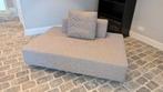 Stoffen Bank Grijs (Loveseat) als nieuw - incl. extra stof, Ophalen, 100 tot 125 cm, 150 tot 200 cm, Tweepersoons