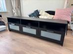 Gratis tv kast Ikea zwart, Ophalen, Zo goed als nieuw, 25 tot 50 cm, Minder dan 100 cm