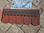 Rode dakshingles., Doe-het-zelf en Verbouw, Dakpannen en Dakbedekking, Ophalen, Steen of Klei, Nieuw, Minder dan 5 m²