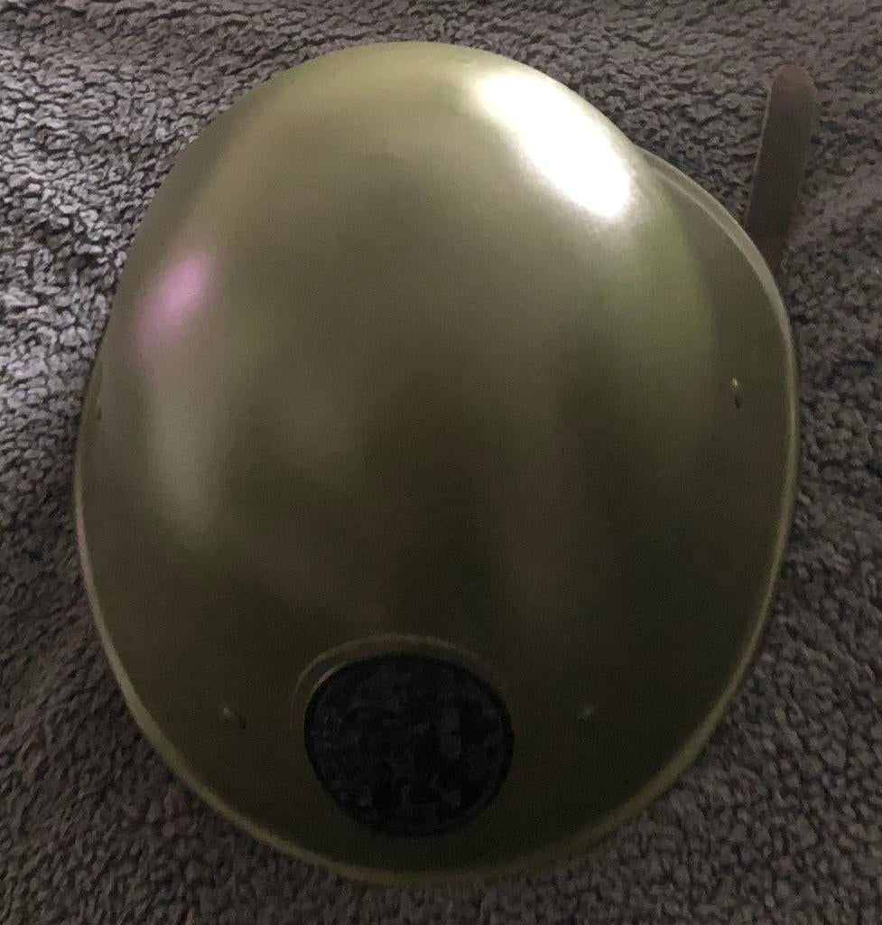 WWII helm nederlands zie laatste foto voor info, Ophalen of Verzenden