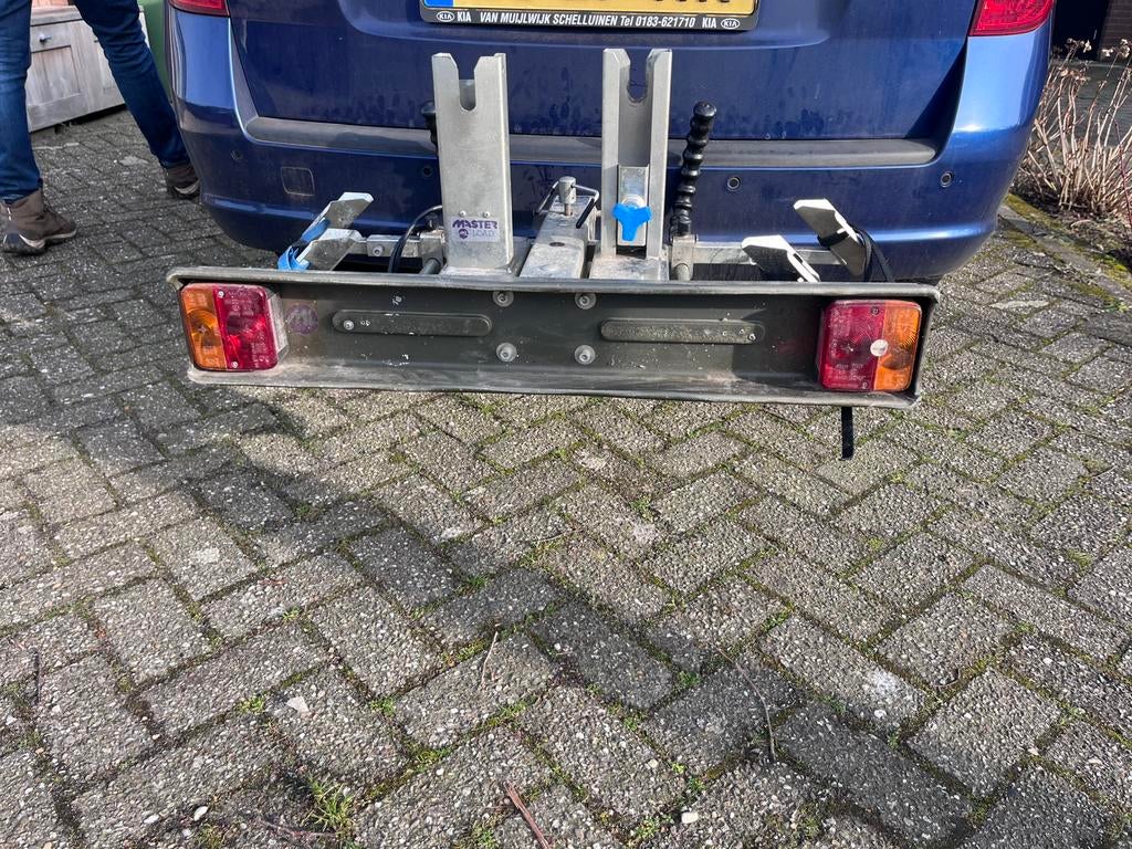 Master load fietsendrager voor 2 fietsen, Auto diversen, Ophalen, 2 fietsen, Gebruikt, Trekhaakdrager