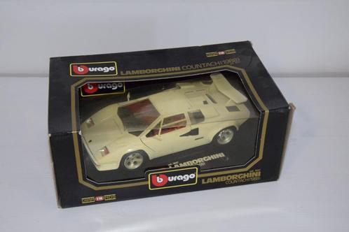 Bburago: Lamborghini Countach (1988), Hobby en Vrije tijd, Modelauto's | 1:18, Zo goed als nieuw, Auto, Bburago, Ophalen of Verzenden