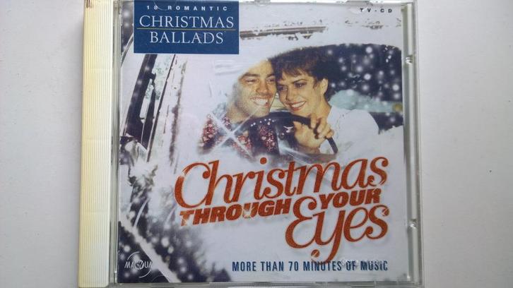 Christmas Through Your Eyes 18 Romantic Christmas Ballads, Cd's en Dvd's, Cd's | Kerst en Sinterklaas, Zo goed als nieuw, Kerst