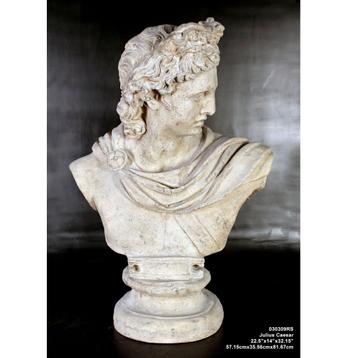 	 Body Bust – Julius Ceasar Hoogte 82 cm beschikbaar voor biedingen