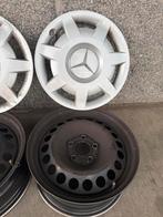 Mercedes C-Klasse W204 Stalen Velgen 5x112, Gebruikt, Velg(en), 16 inch, Personenwagen