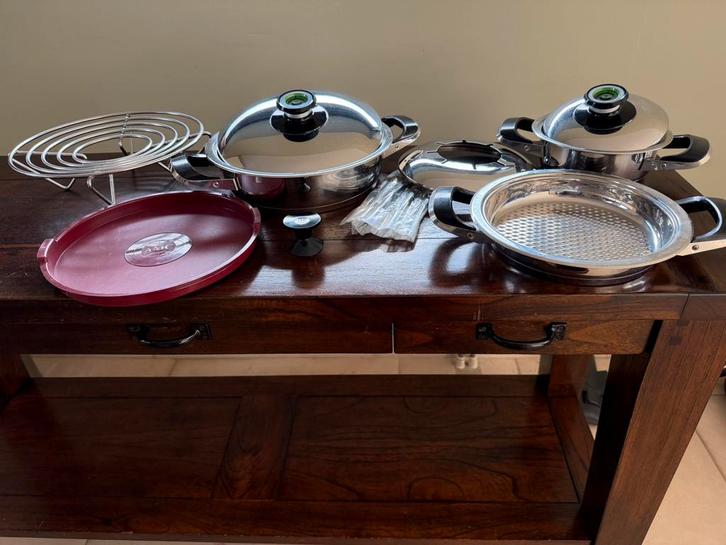 AMC pannen en diverse toebehoren, Huis en Inrichting, Keuken | Keukenbenodigdheden, Zo goed als nieuw, Ophalen