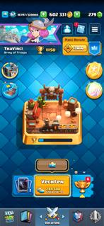 Clash Royale Account - 10.000+ trofeeën, vrijwel alle elite, Ophalen, Online, Gebruikt, 1 speler