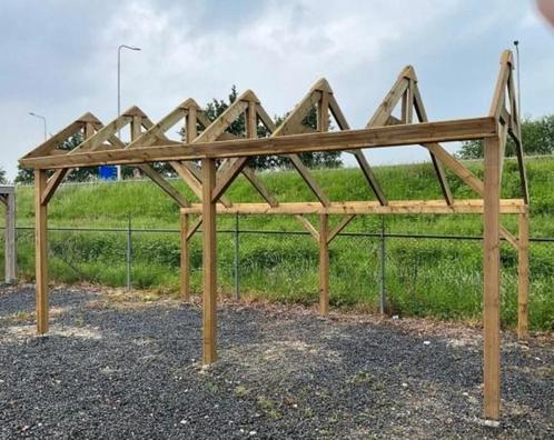 Kapschuur overkapping 6m bij 3m nieuw, Tuin en Terras, Overkappingen, Nieuw, Ophalen