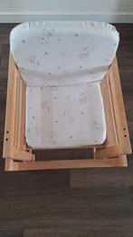 Meegroeistoel Hout met Stoelverkleiner, Kinderen en Baby's, Ophalen, Zo goed als nieuw, Meegroeistoel, Stoelverkleiner