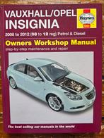Vauxhall/Opel Insignia Haynes Werkplaatshandboek, Ophalen of Verzenden, Zo goed als nieuw, Opel, Haynes