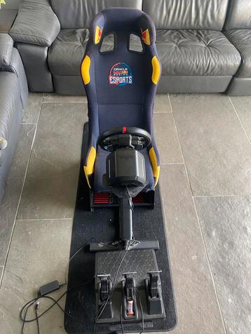 Trust master T248+pedalen met red bull play seat 