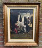 Aad Dijkhuizen, olieverf op doek., Verzenden