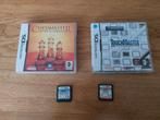 4 Nintendo DS spellen: Brain Training (+more ) Touch, Chess, Puzzel en Educatief, Gebruikt, 1 speler, Ophalen of Verzenden
