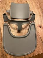 🧡 Storm Grey Babyset met Tray Stokke Tripp Trapp 🧡, Ophalen of Verzenden, Zo goed als nieuw, Meegroeistoel, Stoelverkleiner