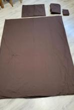 2 dekbedovertrek en 2 kussenslopen ikea hampflockel, Huis en Inrichting, Eenpersoons, Bruin, Dekbedovertrek, Ophalen of Verzenden