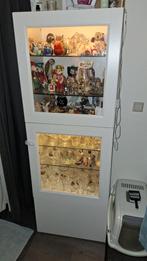 Vitrinekast, Huis en Inrichting, Kasten | Vitrinekasten, Ophalen, Met deur(en), Eikenhout, 50 tot 100 cm