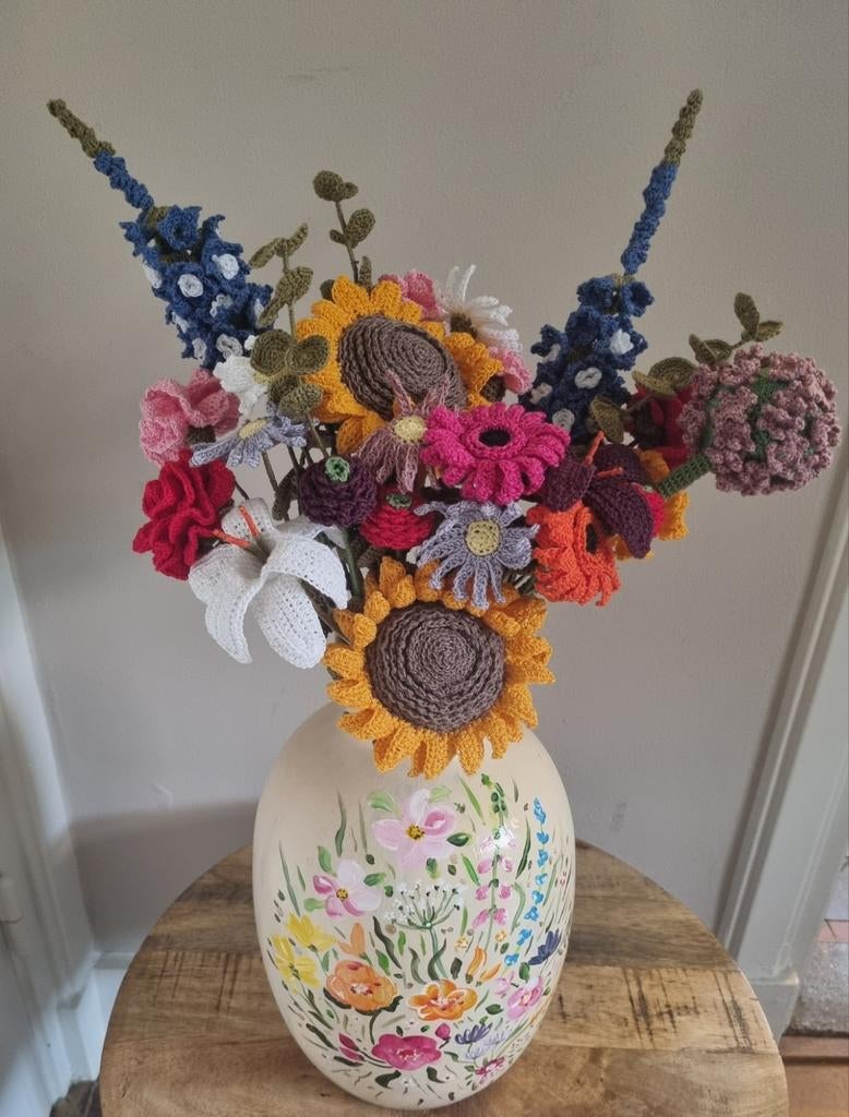 Gehaakte bloemen, Ophalen of Verzenden, Nieuw