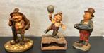 Vintage 3 Efteling Laaf Beeldjes., Verzenden, Zo goed als nieuw, Beeldje of Poppetje
